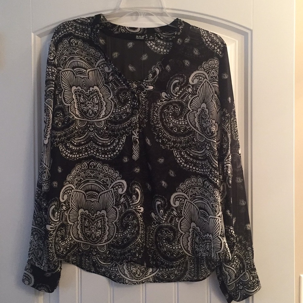 a.n.a sheer top